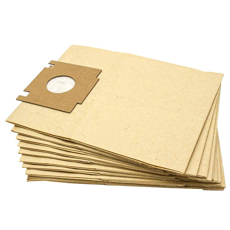vhbw 10x Sacs compatible avec Rowenta RO 1400-1499-Classic aspirateur - papier, 23cm x 18cm, couleur sable