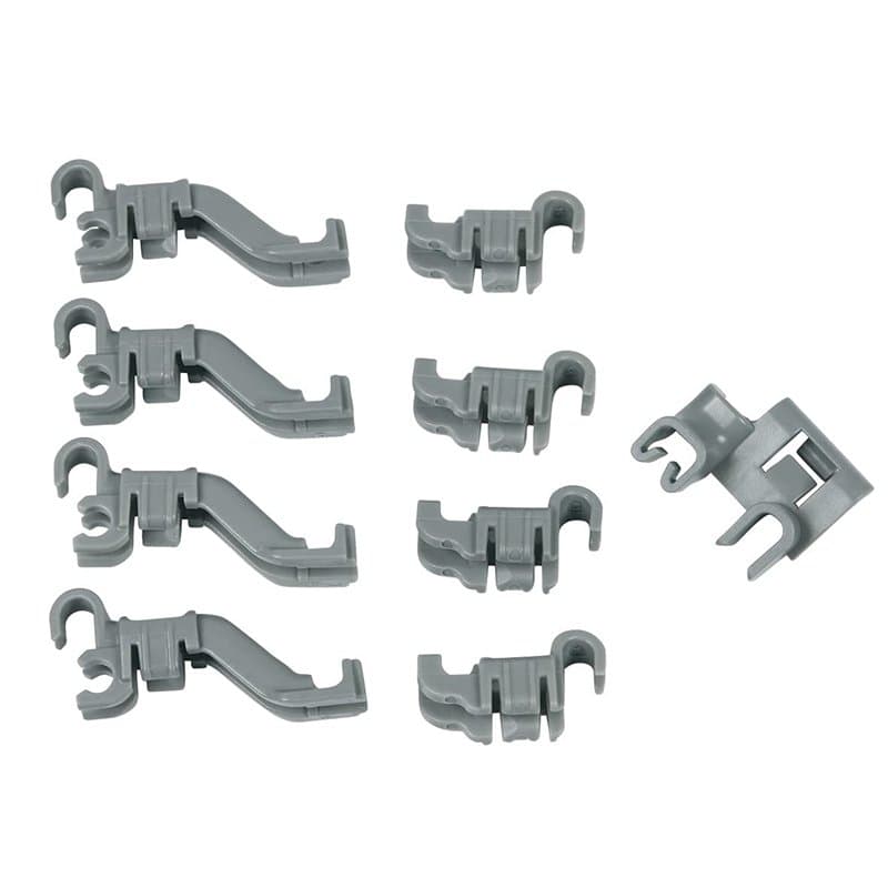 Bosch Siemens 632372 00632372 Kit de fixation original avec pince de fixation pour panier et panier pour lave-vaisselle Balay Bl