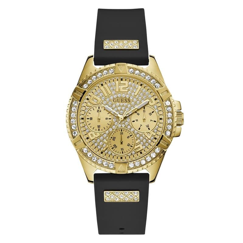GUESS Watches Ladies Lady Frontier Montre Femme Analogique Quartz avec Bracelet Caoutchouc W1160L1