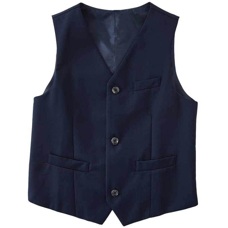 Gilet Ado Veste sans Manche Costumes Garçons d'honneur Enfant Petit Veston Gentleman Vêtements Habillés Gilet Garcon Costume Vêt
