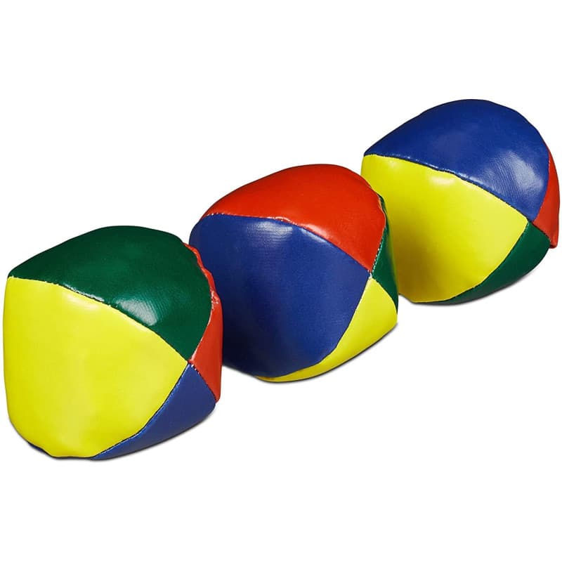Mallalah 3 balles de jonglage de Sable pour débutants Apprendre à Jongler avec Les balles