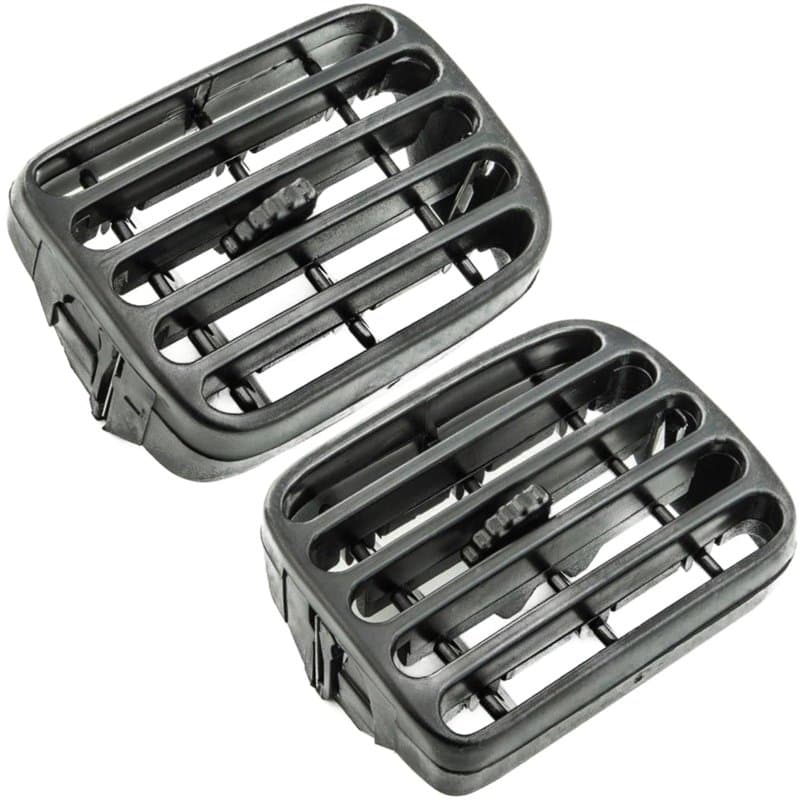 Twowinds - Grille de Ventilation Compatible avec Renault Clio 2 (1998-2001), Thalia (2001-2006) - Tableau de Bord - Aérateurs Cl