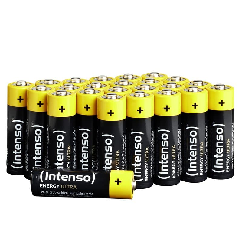 Intenso Energy Ultra Lot de 24 Piles alcalines AA Mignon LR6