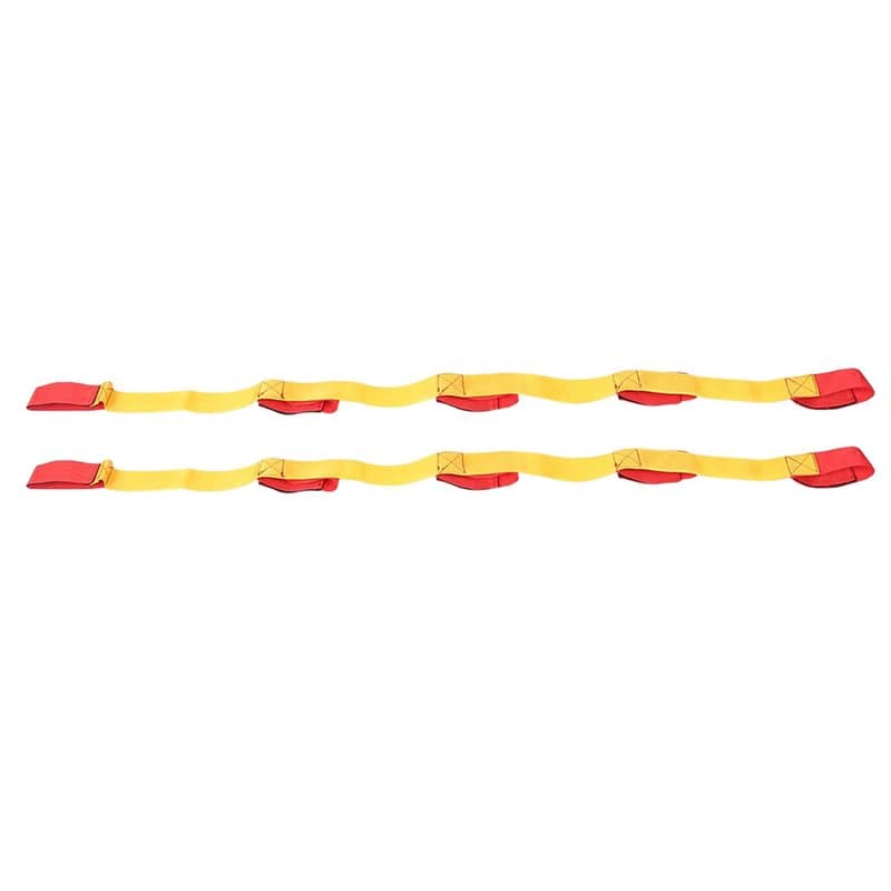 VGEBY1 2Pcs À Bandes De Course Bandes, 3/5/8 Personne Tissé Équipe Attache Bande De Course Formation Props Strap Équipe Jeux San