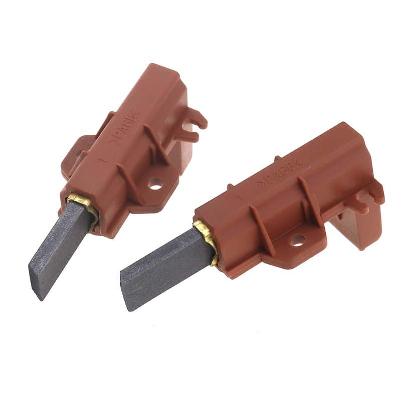 Lot de 2 balais de charbon pour moteur électrique pour lave-linge C00196539 Compatible avec Samsung P1443 P1447 WFB1467NUV Compa