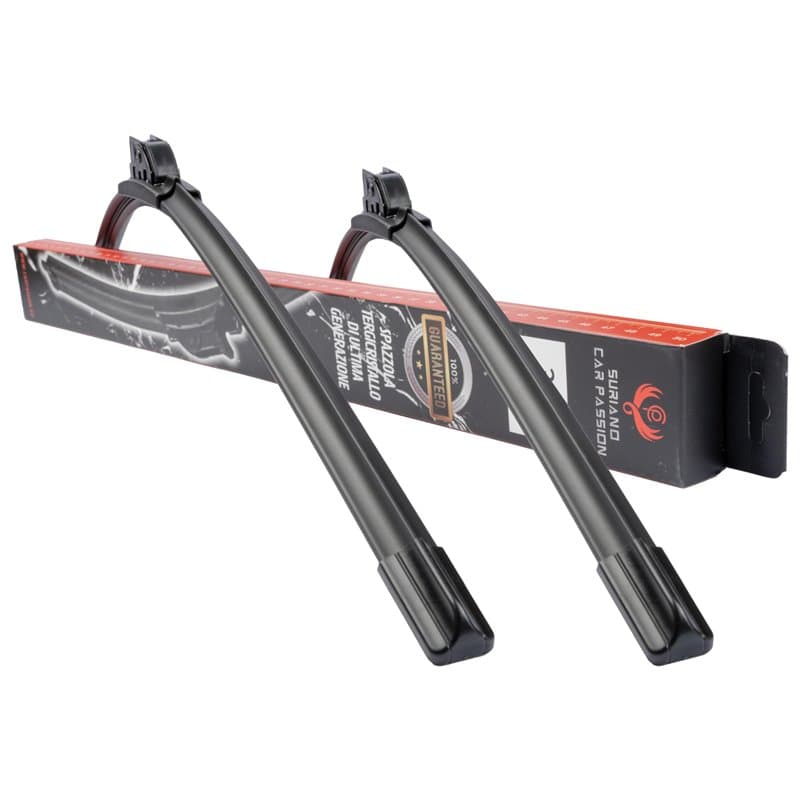 Paire de Balais d'Essuie-Glace Compatibles avec PEUGEOT 206, 206 CC 2000-2007, 206 PLUS à partir de 2009, 206 SW, 207 et 207 SW