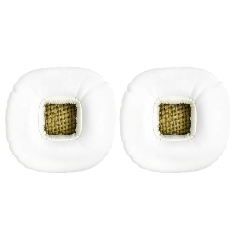 Coussinets de rechange compatibles avec les écouteurs Bluetooth sans fil Marshall Major blanc