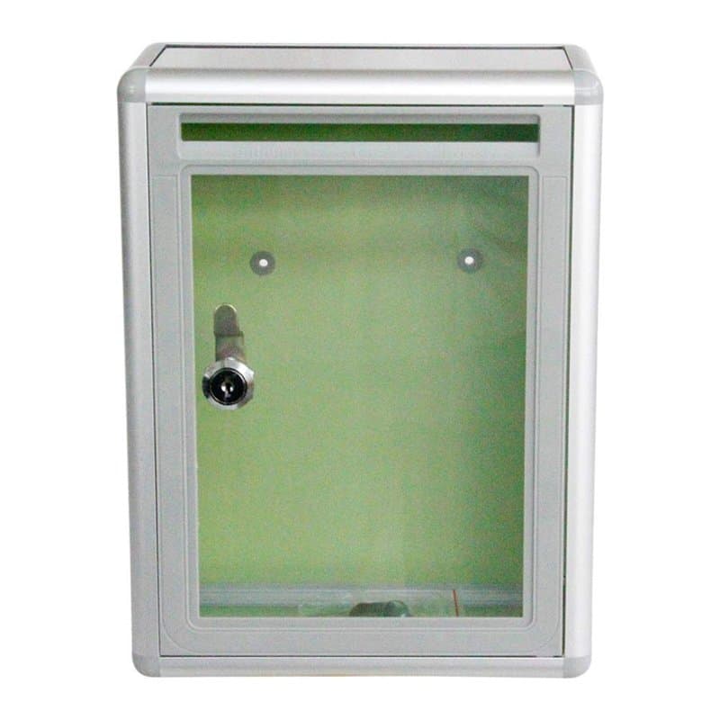Toyvian Boîte aux lettres murale transparente pour peinture