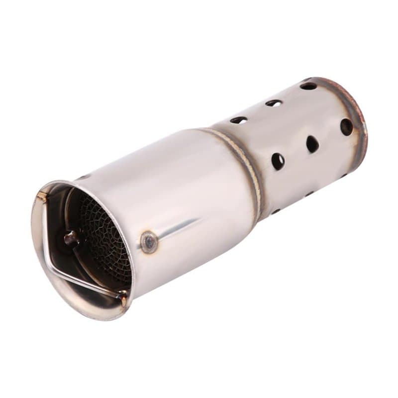 VOBOR Silencieux de Voiture, 51mm Universal Acier Inoxydable Tuyau d'échappement Silencieux, Tuyau d'échappement de Moto DB Kill