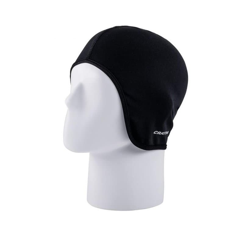Cratoni Under Cover Casque de vélo Unisex-Adult, Noir, Taille Unique