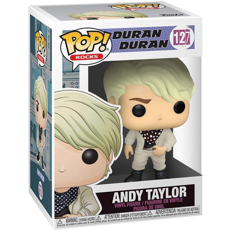 Funko- Pop Rocks Duran-Andy Taylor Collectible Toy, 41230, Multicolour Standard