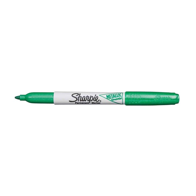 Sharpie Metallic Fine Marqueur permanent – Couleur : émeraude