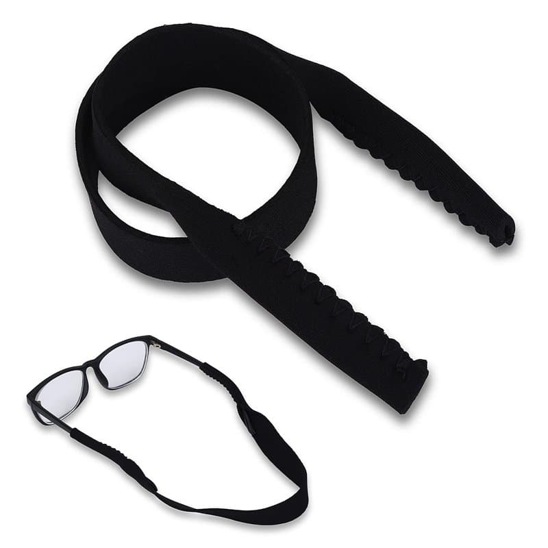 Regun 5 pièces Sangles de Lunettes sans Queue, Cordons à Lunettes élastique antidérapantes pour Adultes et Enfants, Convient à l