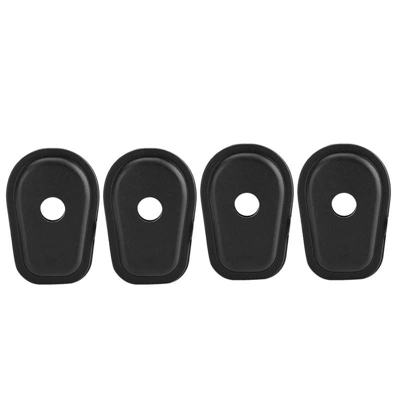 Joint de Phare,4 Pcs Clignotants Joint Phare Avant entretoise Plaque d'adaptation dans Tige Trou Garnitures Clignotant tournez l