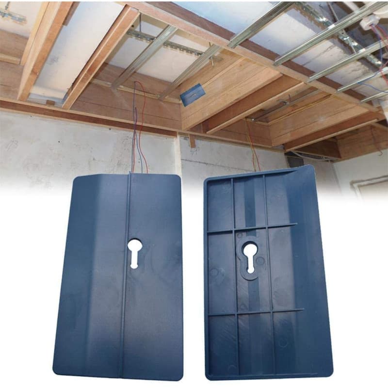 2 PCS Outil de fixation pour cloison sèche, Prend en Charge le Tableau en Place Lors de L'installation Élévateur de Panneau en G