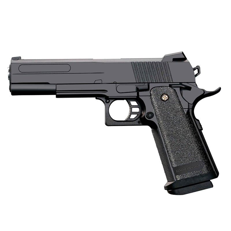 Rayline Pistolet Airsoft Softair RV306 Full Metal (Pression Manuelle du Ressort), échelle 1: 1, Poids 400g, Calibre 6mm, Couleur