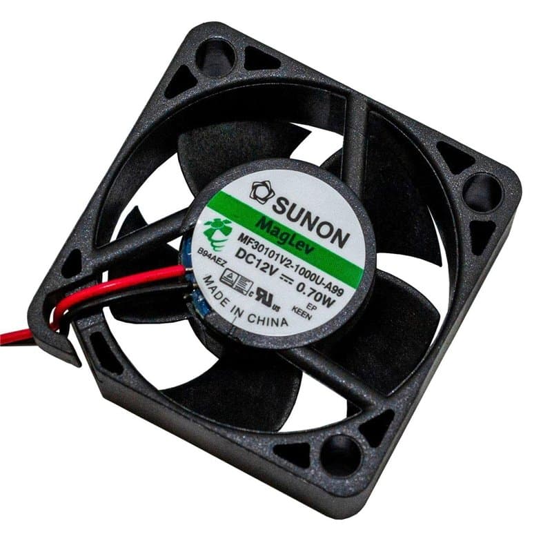 SUNON 12 V CC - 0,39 W - 30 x 30 x 10 mm - 7,8 m³/h - 8600 tr/min - 7,8 m³/h - Sunon MF30101V21000UA99