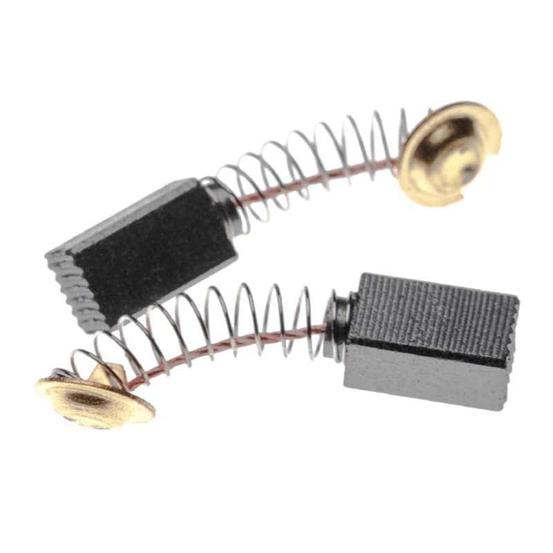 vhbw 2x balai de charbon pour moteur électrique 6,5 x 7,5 x 12,5mm remplace Hitachi 999-021, 999021 pour outil électrique