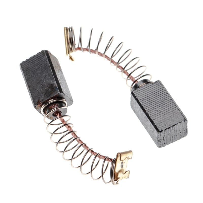 vhbw 2x Balais de charbon pour moteur 6,5 x 7,5 x 12mm compatible avec Hitachi DH14VN, DH18VB, DH20PB, DH22PG, DH24PB3 outil éle