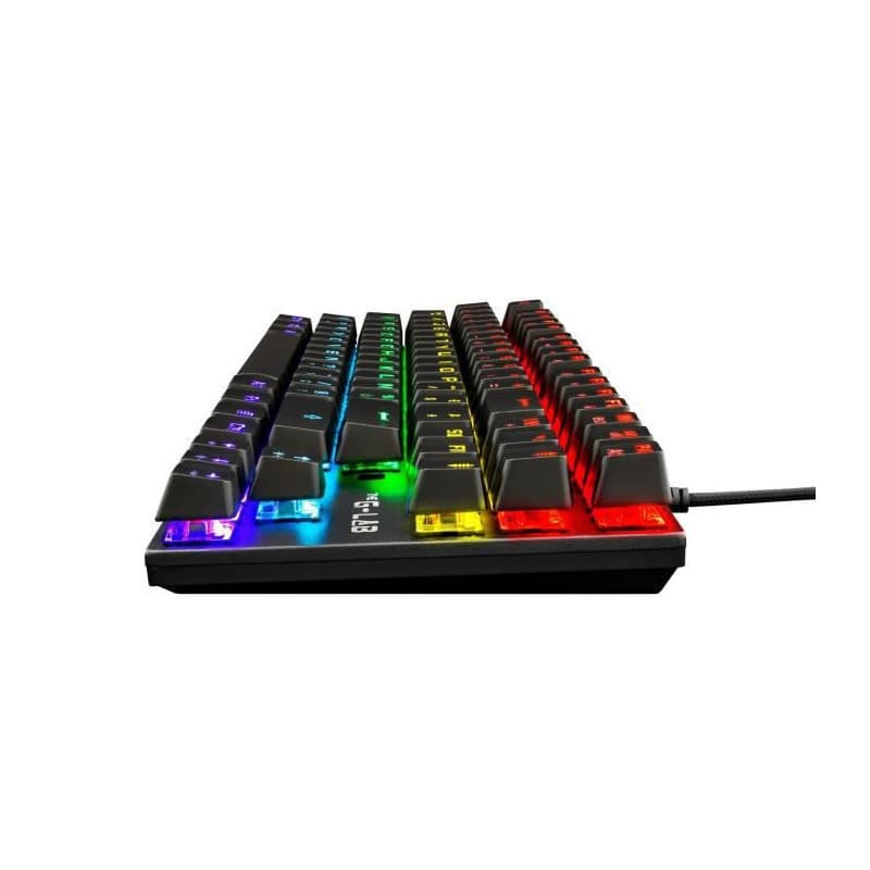 Clavier pour jeu The G-Lab Mercury Azerty Français Noir