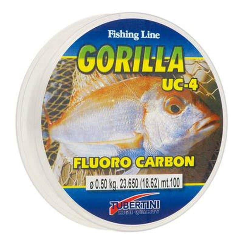 Tubertini Gorilla UC-4 Fluorocarbon 0,20 mm – 100 m, Ligne de Peche