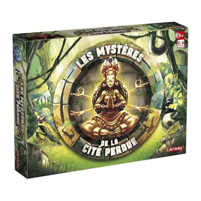 Jeu de société Lansay Les mystères de la cité perdue (FR)