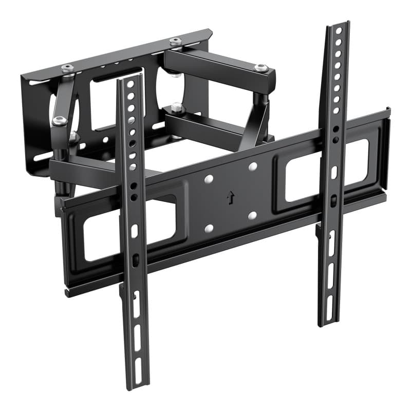 GRIFEMA GB1006-4 Support Mural TV 26-65 Pouces, Fixation Murale TV Contenir Jusqu'à 35KG, Accroche Television Mural Orientable,I