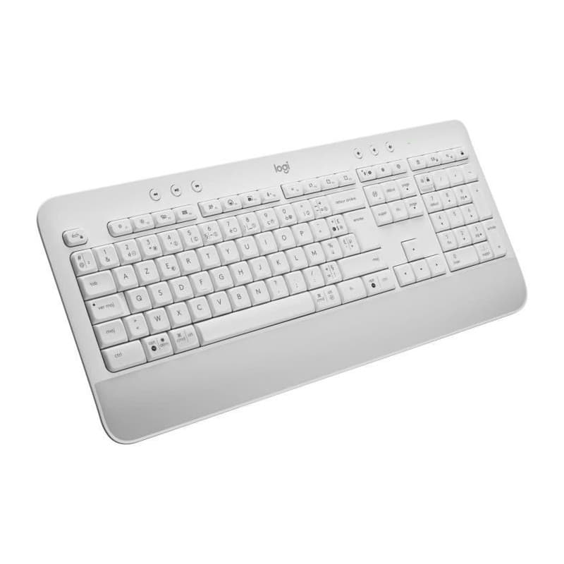 Logitech Signature K650 clavier Bluetooth Azerty Français Blanc