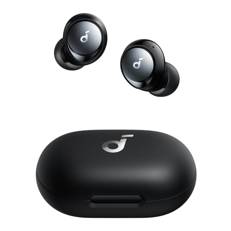 Soundcore by Anker Space A40 Ecouteurs Bluetooth sans Fil Réduction du Bruit Automatique jusqu'à 98%, Ecouteurs sans Fil, 50h de
