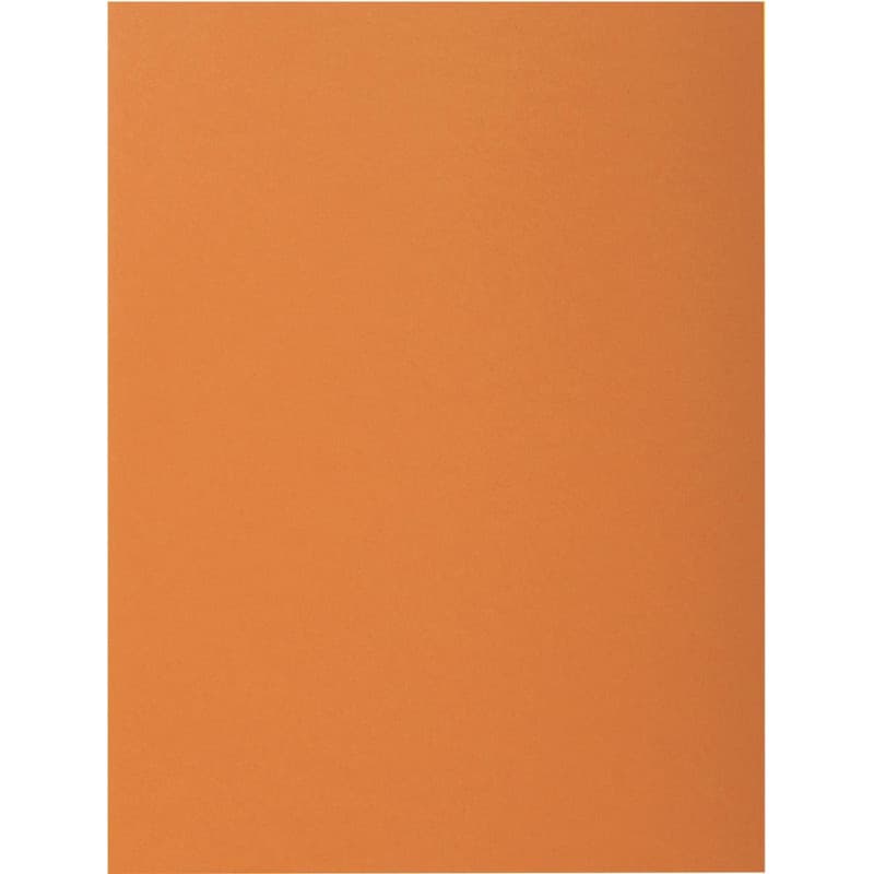 EXACOMPTA Paquet de 100 sous-chemises Rock's en carte 80 g, coloris havane