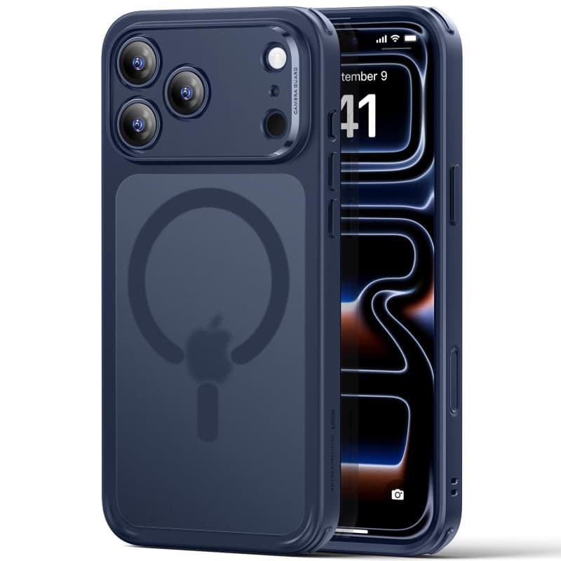 ESR Coque pour iPhone 17 Pro Max, Protection Commande de la Caméra, Compatible avec MagSafe, Protection Antichute de Qualité Mil