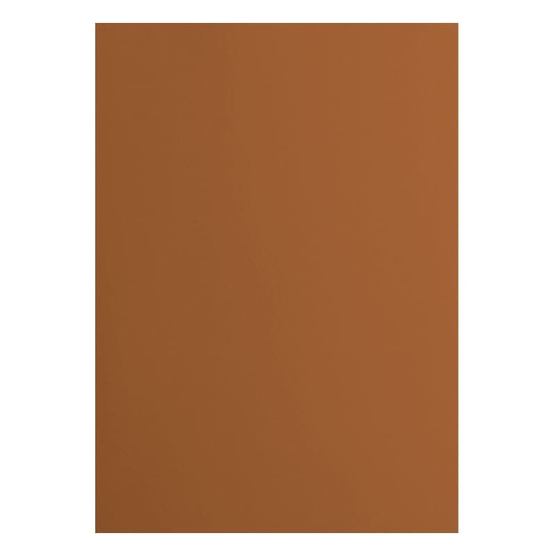 vaessen creative Florence Papier Cartonné, Brun (Brique), 216g, 10 Feuilles, Surface Lisse, pour Peindre, Scrapbooking et Plus,