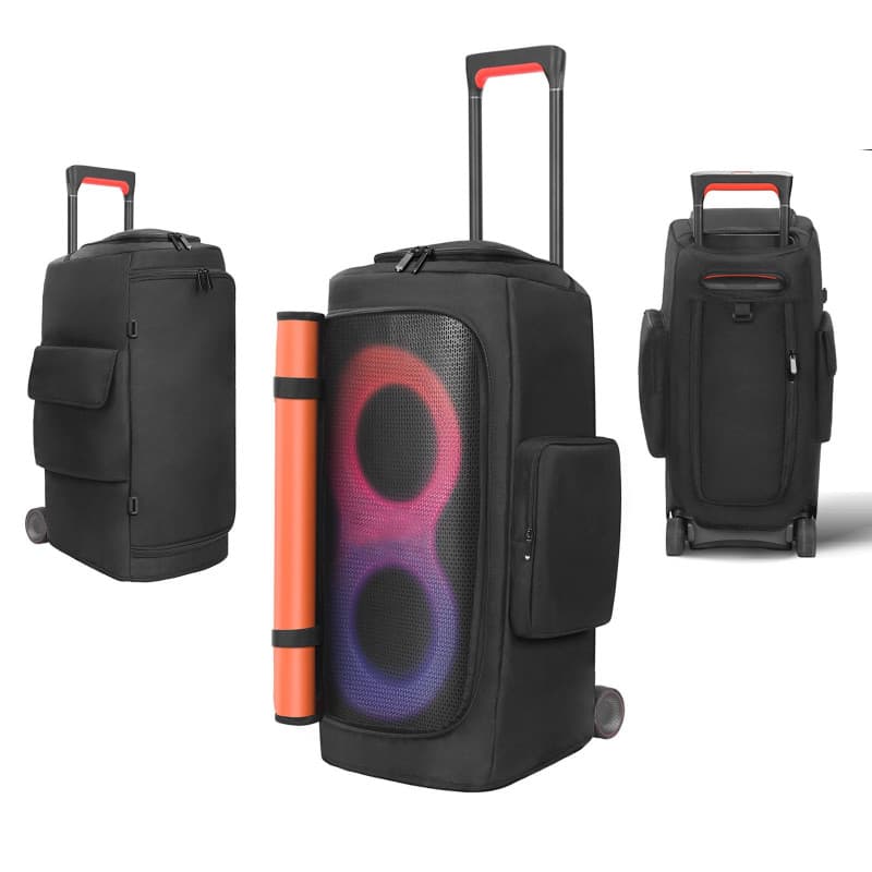 EUGOOCX Housse anti-poussière pour haut-parleur portable JBL PartyBox 310/PartyBox Stage 320, housse de protection avec poches p