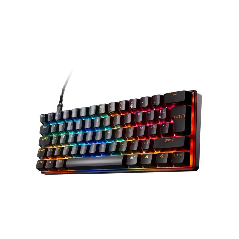 SteelSeries Apex Pro Mini Gen 3 Switchs OmniPoint 3.0 - Actionnement Ajustable - Rapid Trigger - Préréglages prêts à Jouer - Mod
