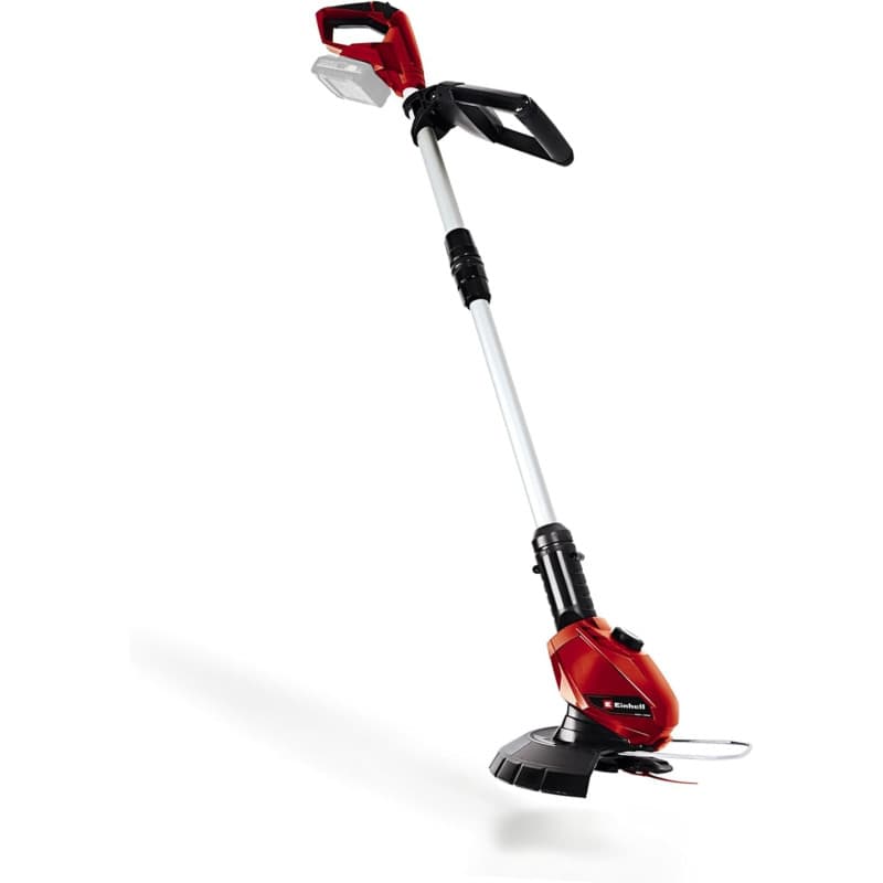Einhell Coupe-bordures sans fil GE-CT 18 Li - Solo Power X-Change (18 V,Diam. de coupe lame 24 cm,Livré avec 20 lamelles en PVC)