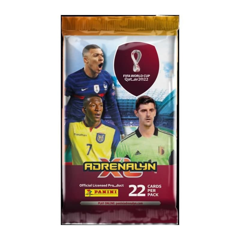 Pack de 22 cartes a collectionner PANINI - World Cup Qatar 2022