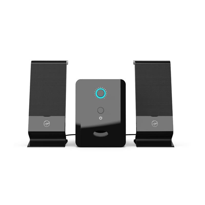 Enceinte 2.1 - MOBILITY - ML314006 - Noir - 2 haut-parleurs - 5W de puissance