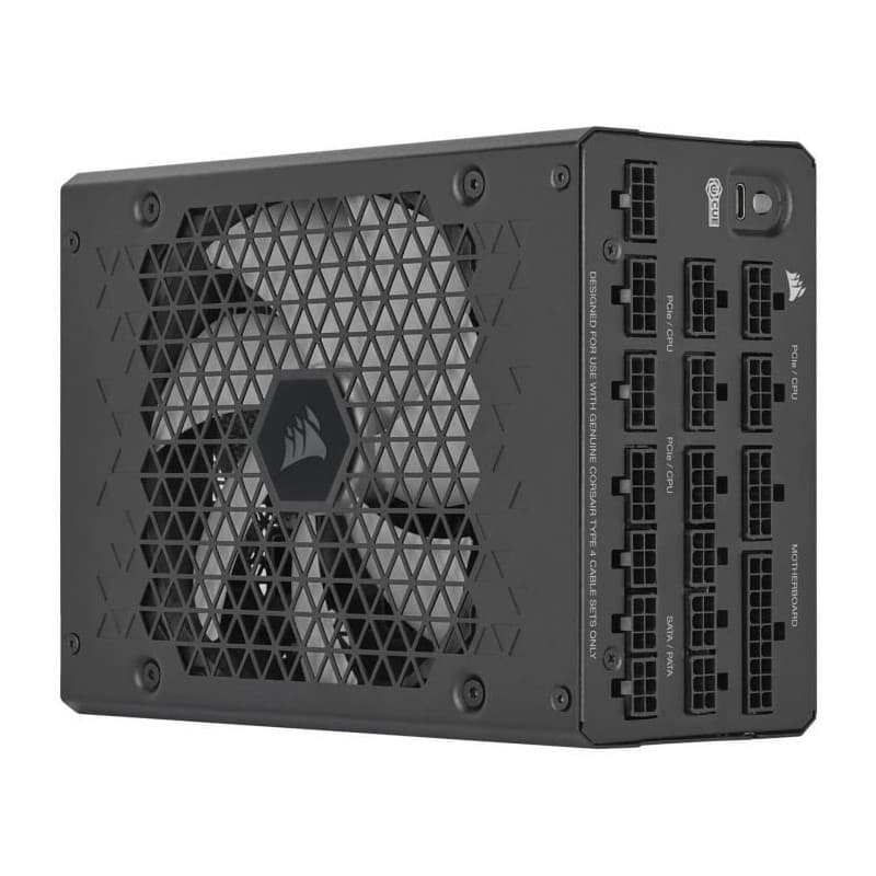 Alimentation PC - CORSAIR - CP-9020309-EU - HXi Series (2025), HX1500i - 80 PLUS Platinum