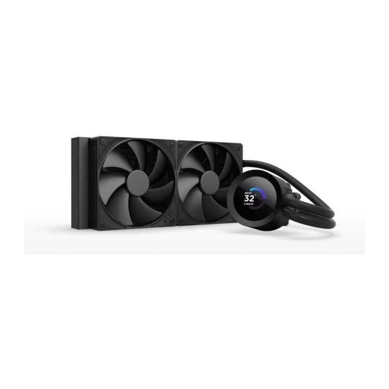 Watercooling - NZXT - Kraken Plus 240 - Écran LCD 1.54 personnalisable - Noir - Performance améliorée