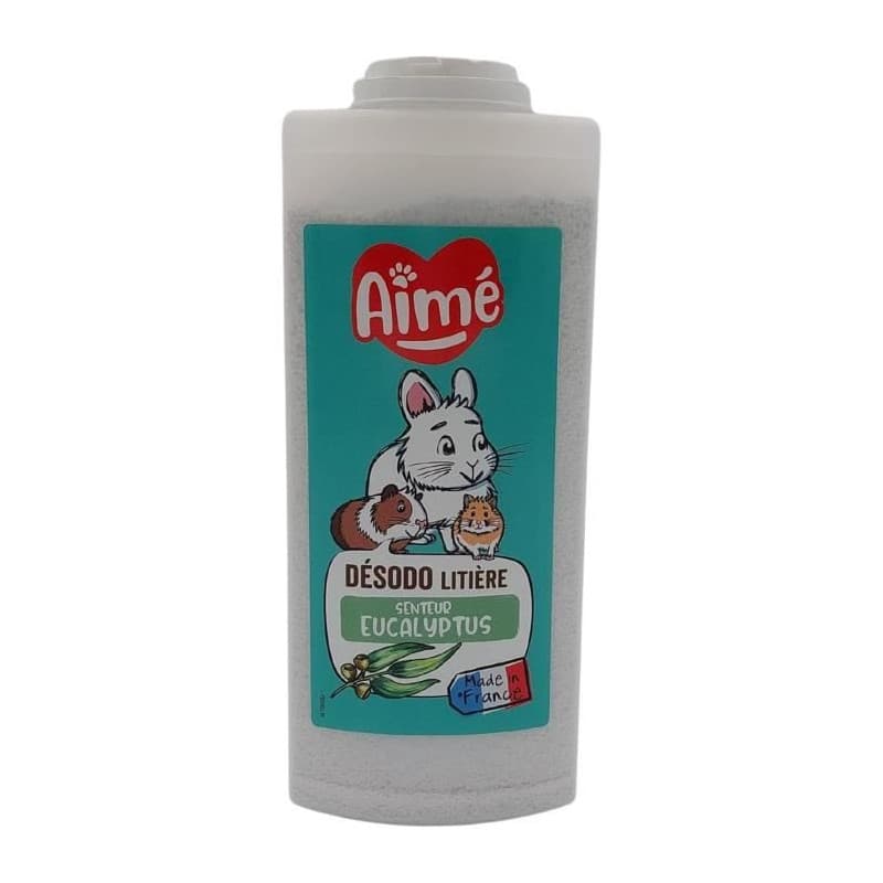 Hygiene rongeur - AIME - Désodorisant litiere - Eucalyptus - 700 ml - 100% naturel