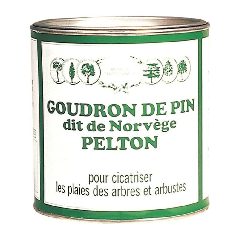 Goudron de Pin - PELTON - GOUD4 - 800 g - Cicatrise les plaies des arbres et arbustes - Pret a l'emploi