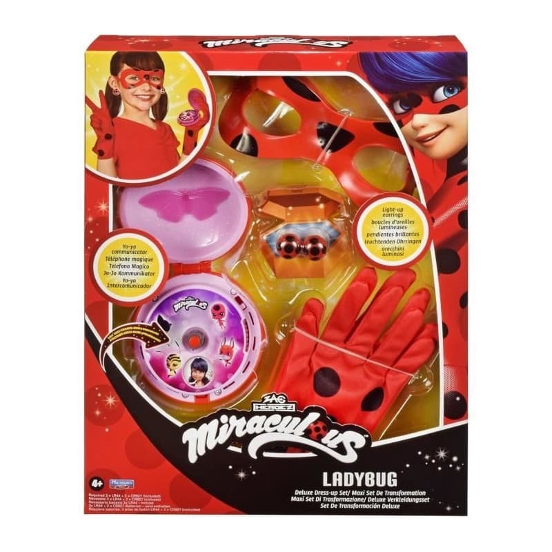 Set de transformation Deluxe - BANDAI - Miraculous - P50619 - Ladybug