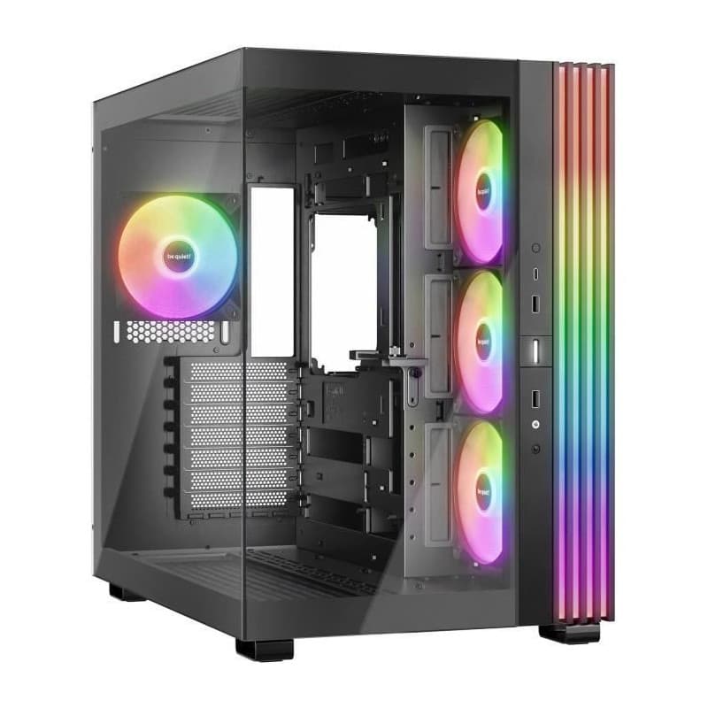 Boîtier PC - BE QUIET! - Light Base 600 LX - RGB - Verre trempé - USB 3.0