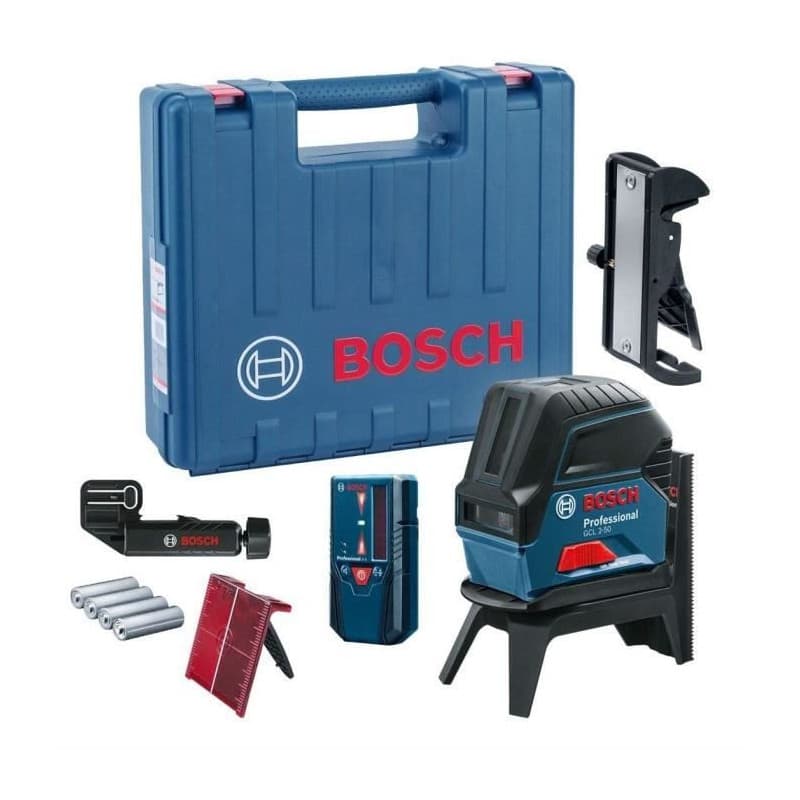 Niveau Laser - BOSCH PROFESSIONAL - GCL 2-50 - 2 Lignes - Portée 50m - IP54 Résistant