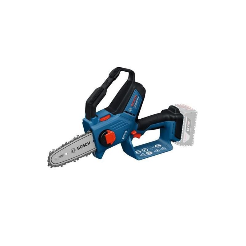Bosch Professional 18V Tronçonneuse GKE 18V-15 (coupes DIY jusqu'a 13 cm, moteur sans charbons, fourreau de 15 cm) sans batterie