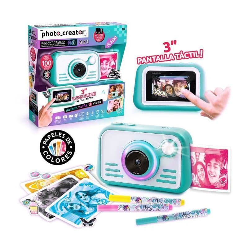 Canal Toys - Creator -Appareil Photo Instantané Papier Photo - CLK 046