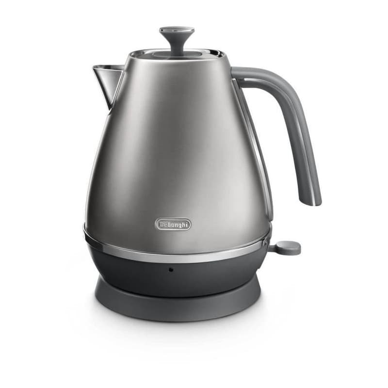 Bouilloire - DELONGHI - KBI2001.S - 2000 W - 1,7 L - Métal mat / Détails chromé