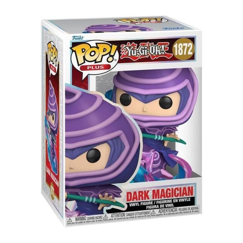 Figurine Funko Pop! - Yu-Gi-Oh! - Magicien Sombre - 9 cm - Détails soignés - Garantie 2 ans