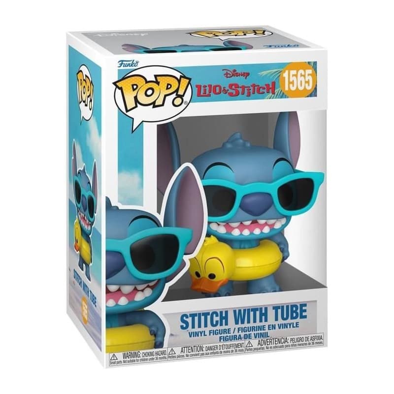 Figurine Funko Pop! Disney : Lilo et Stitch Stitch with Tube 1565
