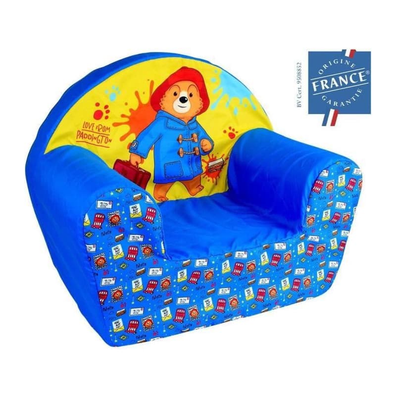 Fauteuil club enfant - PADDINGTON - FUN HOUSE - Origine France - 52 x 33 x 42 cm